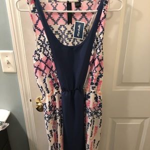 Petticoat alley pink/blue dress